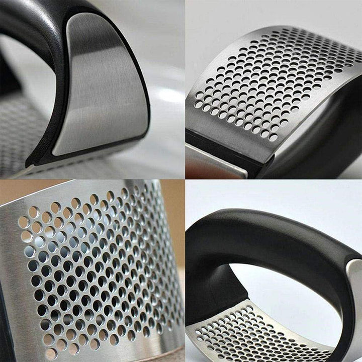 BowLift | Premium Stainless Steel Garlic Press, Garlic Press Cooking Tool