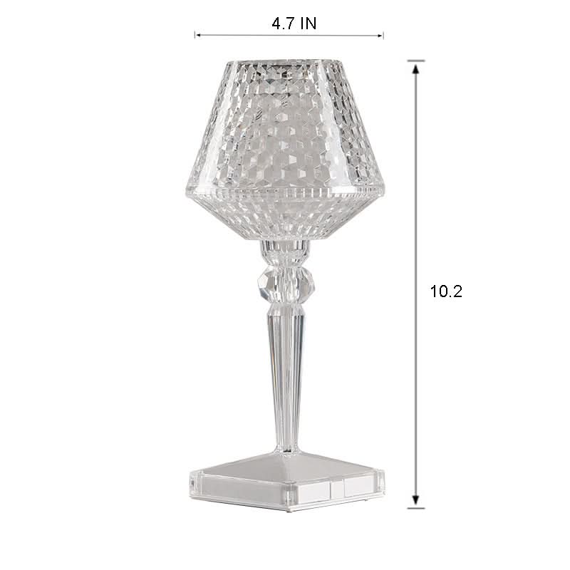BowLift | Rechargeable Crystal Lampshade Touch LED Lamp
