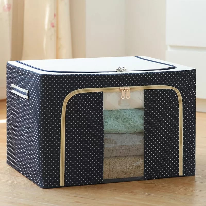 Folding Storage Box For Clothes - 55 Ltr Bowlift