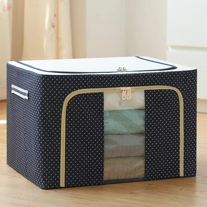 Folding Storage Box For Clothes - 55 Ltr Bowlift