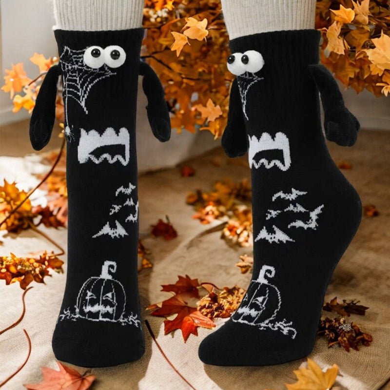BowLift | Magnetic Socks Winter Edition Couple Hand in Hand Socks