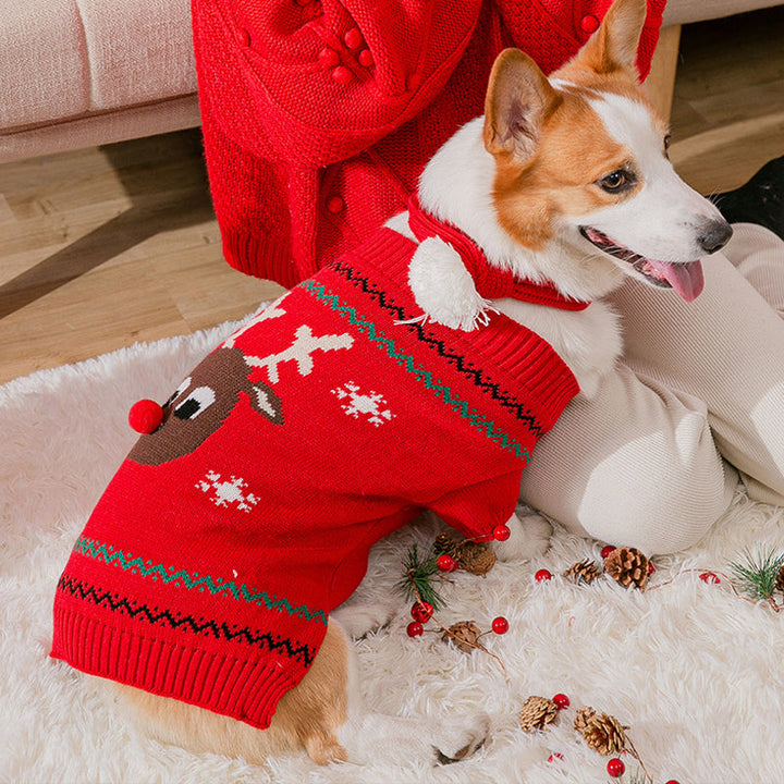 Warm Christmas clothing for pets | Bowlift