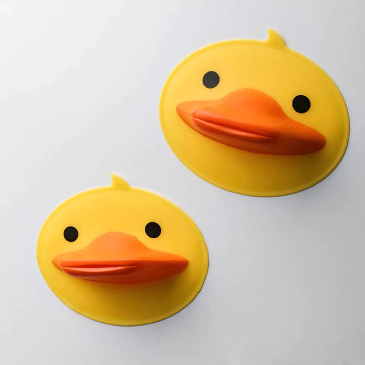 Silicone Mini Pot Holder Duck Shape Bowlift