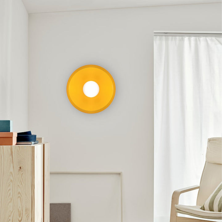 BowLift | LED Round Flush Mount Ceiling Light Fixture - Modern Energy-Efficient Lighting for Contemporary Home Décor & Low Ceilings