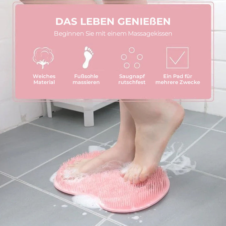 BowLift | Foot and back scrubber for the shower, massage pad