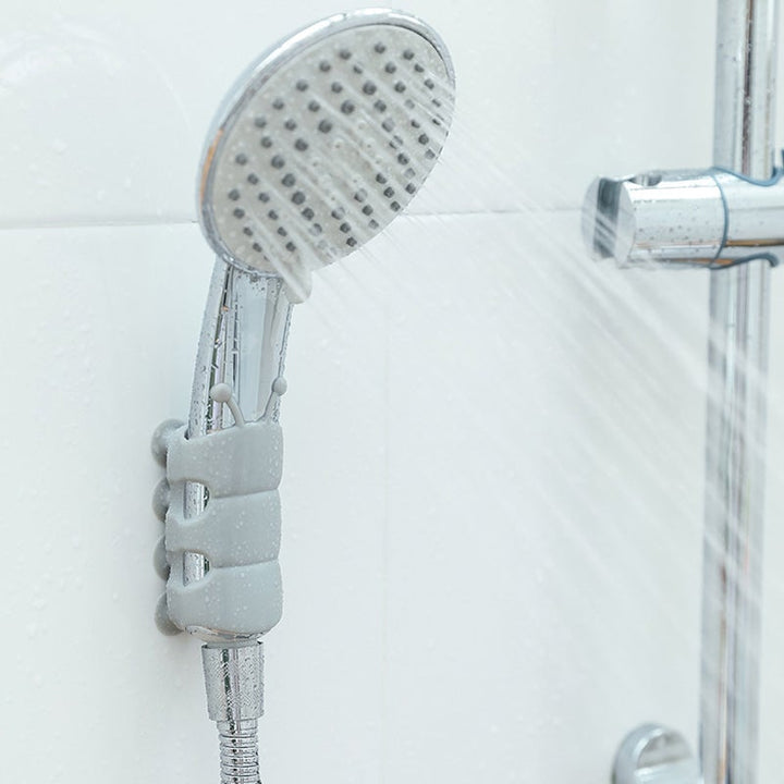 Adjustable Silicone Shower Holder Bracket | Bowlift