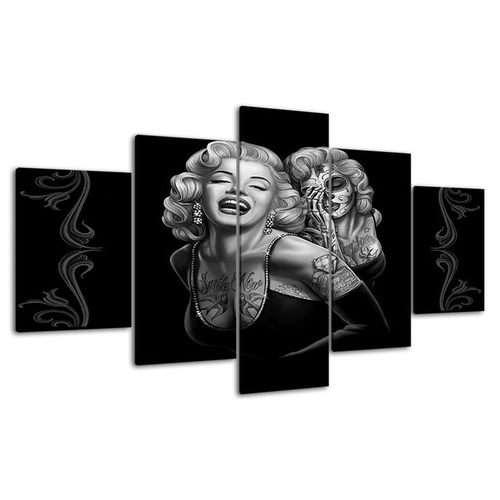 Marilyn Monroe - Canvas Wall Art Painting | Bowlift