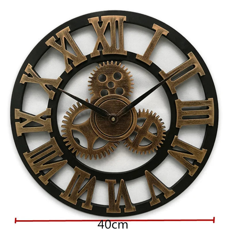 BowLift | GearSphere Wall Clock in Gear Design