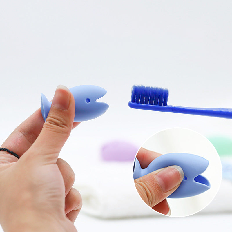 Silicone case for the toothbrush in fish shape | Bowlift
