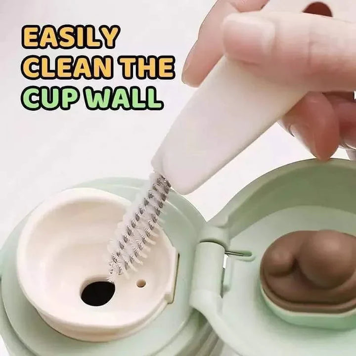 3 in 1 Bottle Lid Rubber Ring Groove Gap Cleaning Brush, Multifunctional Bottle Gap Cleaner Bowlift