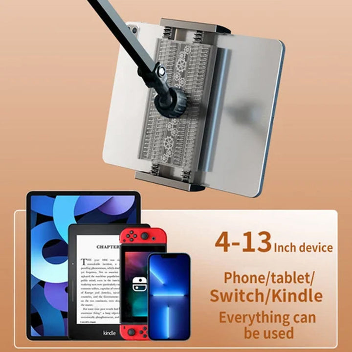 BowLift | Extendable, concealed phone/tablet holder at the bed