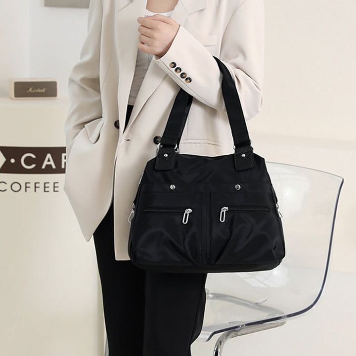Waterproof Simple Nylon Handbag | Bowlift