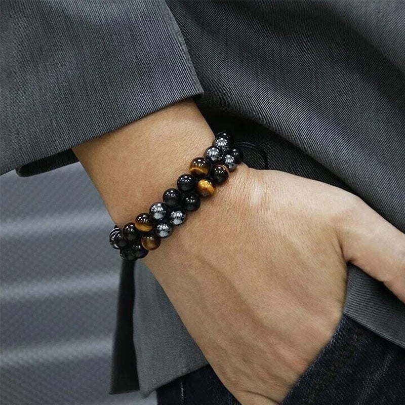 BowLift | Double-layered gemstone bracelet