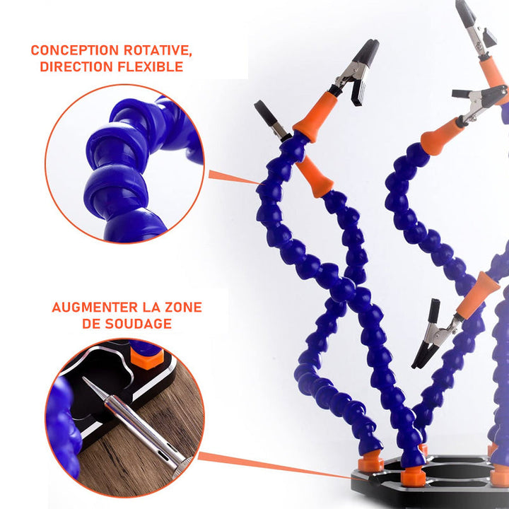 Aluminum alloy sweat base with flexible arms | Bowlift