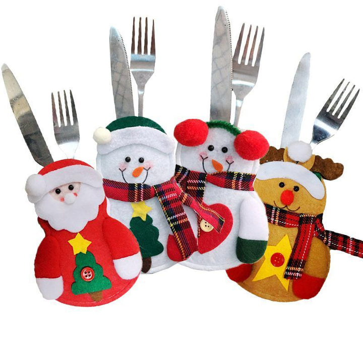 BowLift | Christmas Tableware Holders Set (12 PCs)