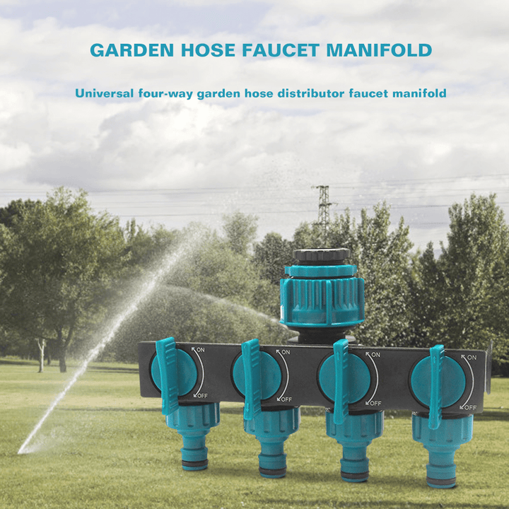 BowLift | way garden hose distributor - Adjustable tap adapter