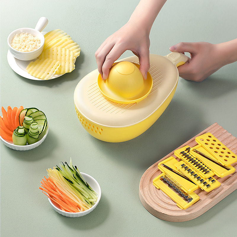 Avocado Shape Vegetable Cutting Chipper | Bowlift