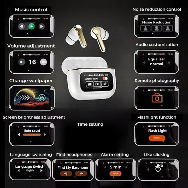 BowLift | Noise Cancelling Bluetooth Earbuds