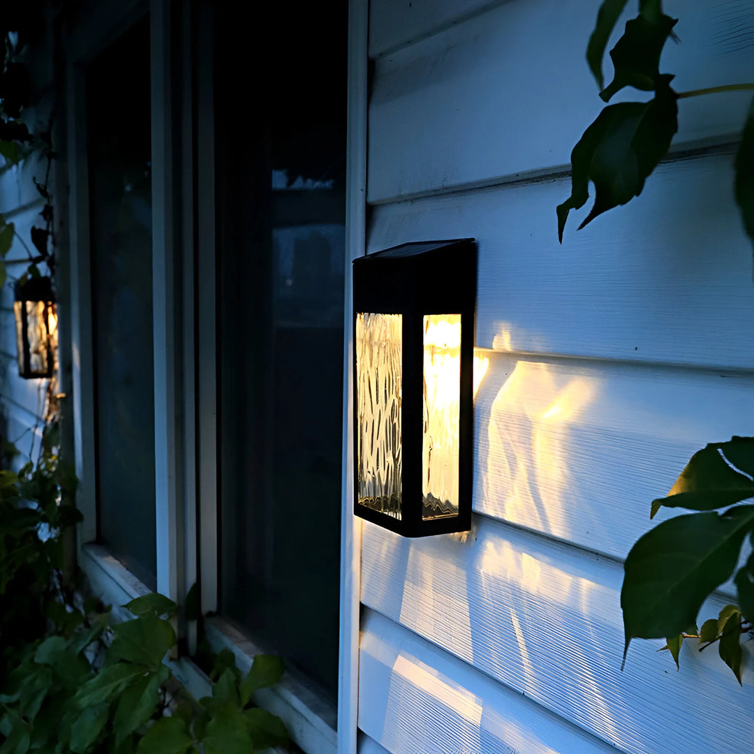 SolarGlow – Outdoor Waterproof Solar Wall Light