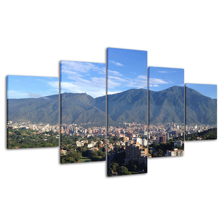 City Scenery-Canvas Wall Art Painting | Bowlift