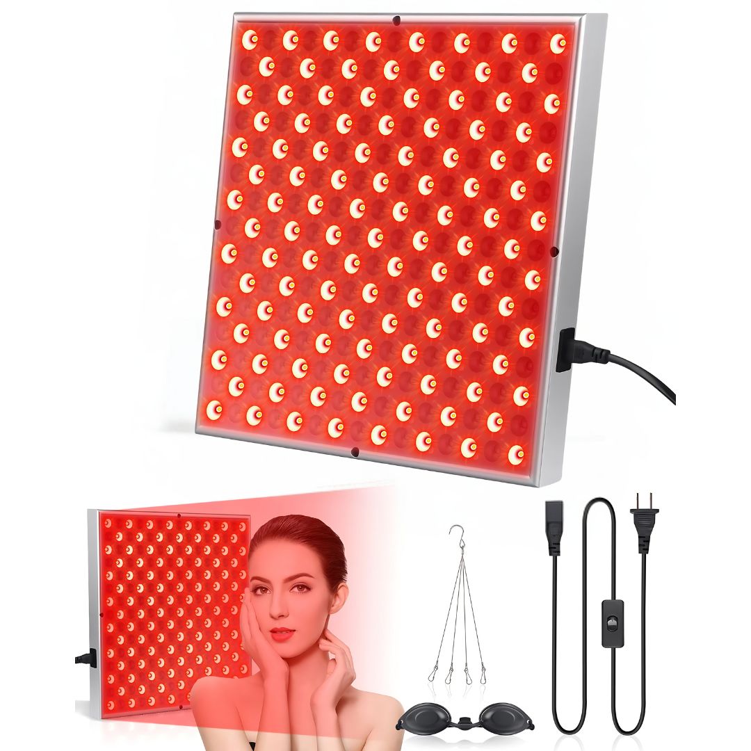 VitalGlow Red Light Therapy Lamp | Non-Invasive Treatment for Anti-Aging - Pain Relief - Muscle Recovery and Improved Sleep Quality Bowlift