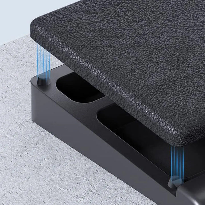 BowLift | Keyboard wrist rest with desk divider box