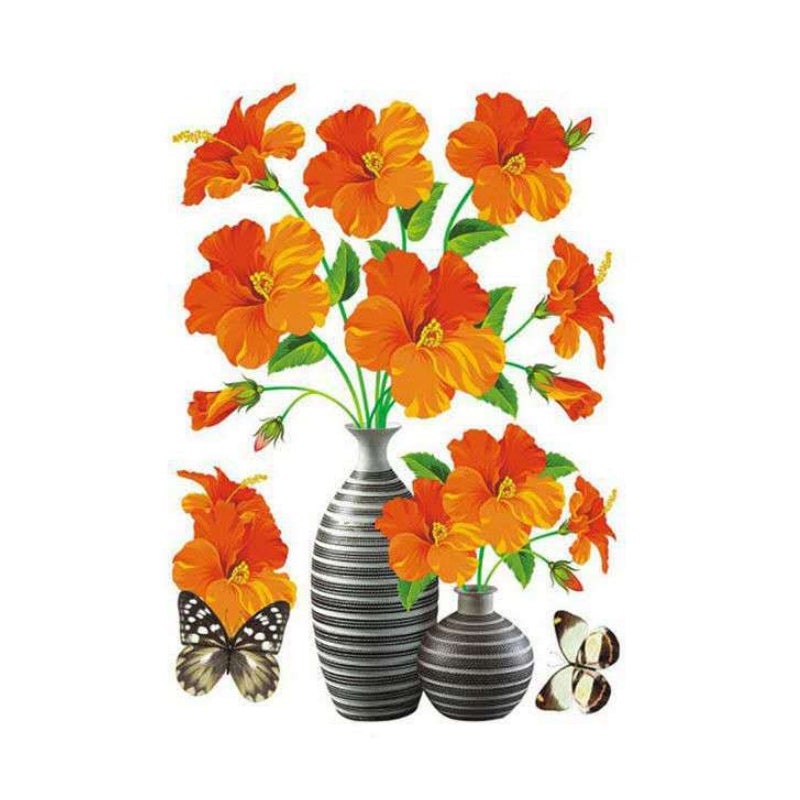 DIY Plant Vase 3D Stereo Stickers Self-Adhesive | Bowlift