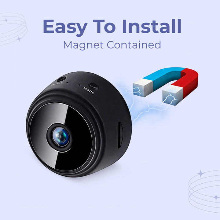 Wireless Indoor Security Camera Pro - Protect Your Family from Robberies and Burglaries Bowlift