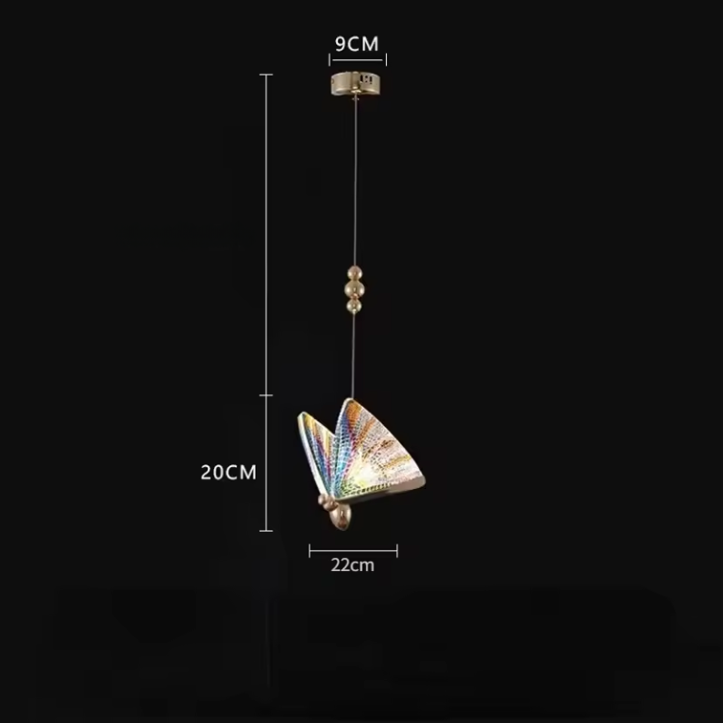BowLift | Modern Creative LED Pendant Lamp with Decorative Butterfly Design