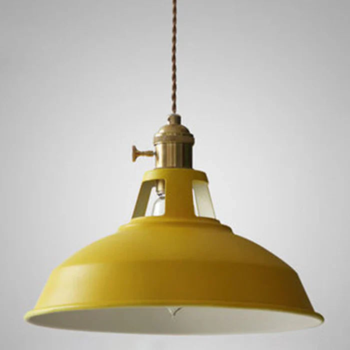 BowLift | Industrial Retro Hanging Lamp - IronGlow
