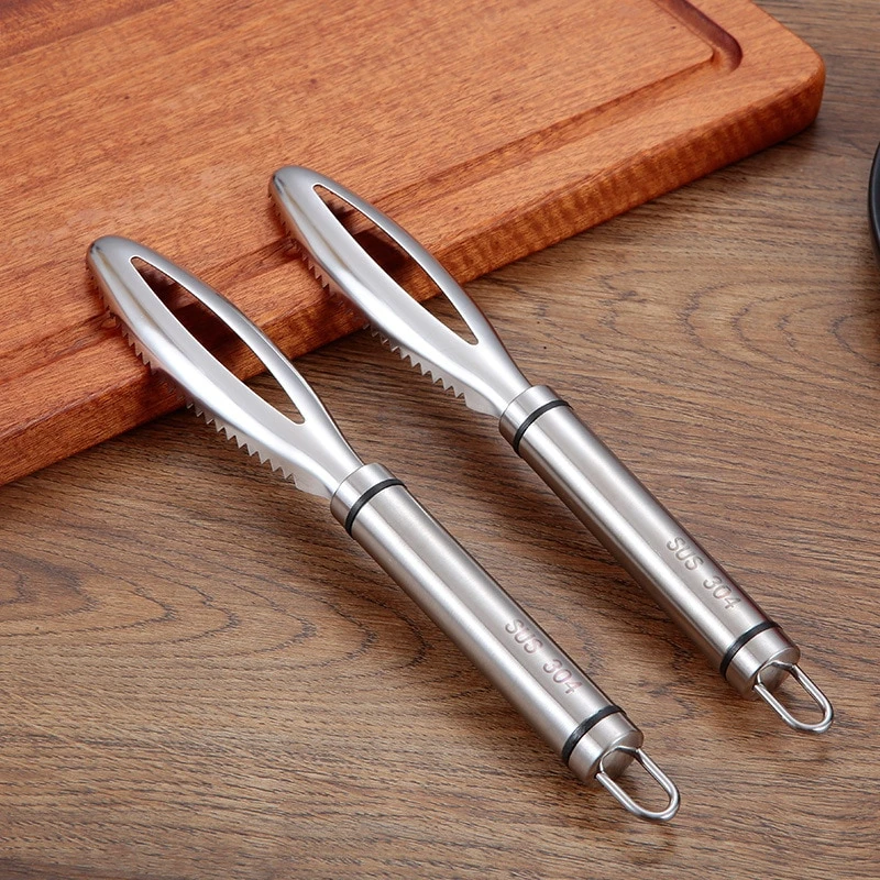 BowLift | Stainless Steel Fish Scales Scraper