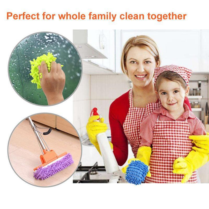 BowLift | FunClean Mop Slippers, 1 pair