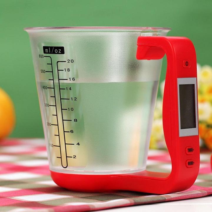 Digital kitchen measuring cup scale with LCD | Bowlift