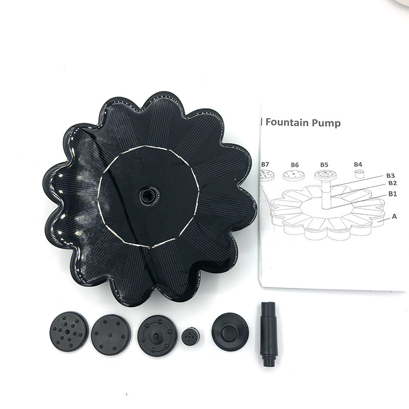 BowLift | Solar-powered fountain for the garden – Flower design water feature for ponds and pools