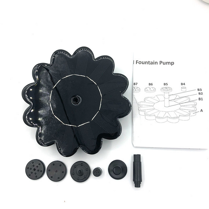 BowLift | Solar-powered fountain for the garden – Flower design water feature for ponds and pools