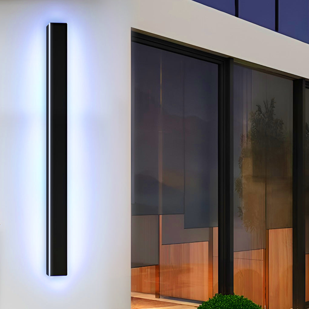 BowLift | Modern Black LED Wall Lighting for Garden and Terrace
