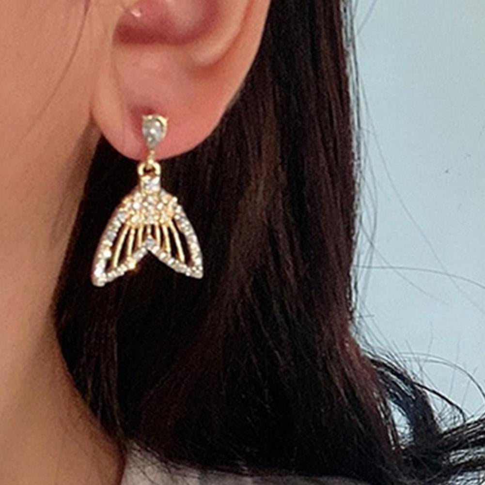 BowLift | Crystal Fish Tail Earrings