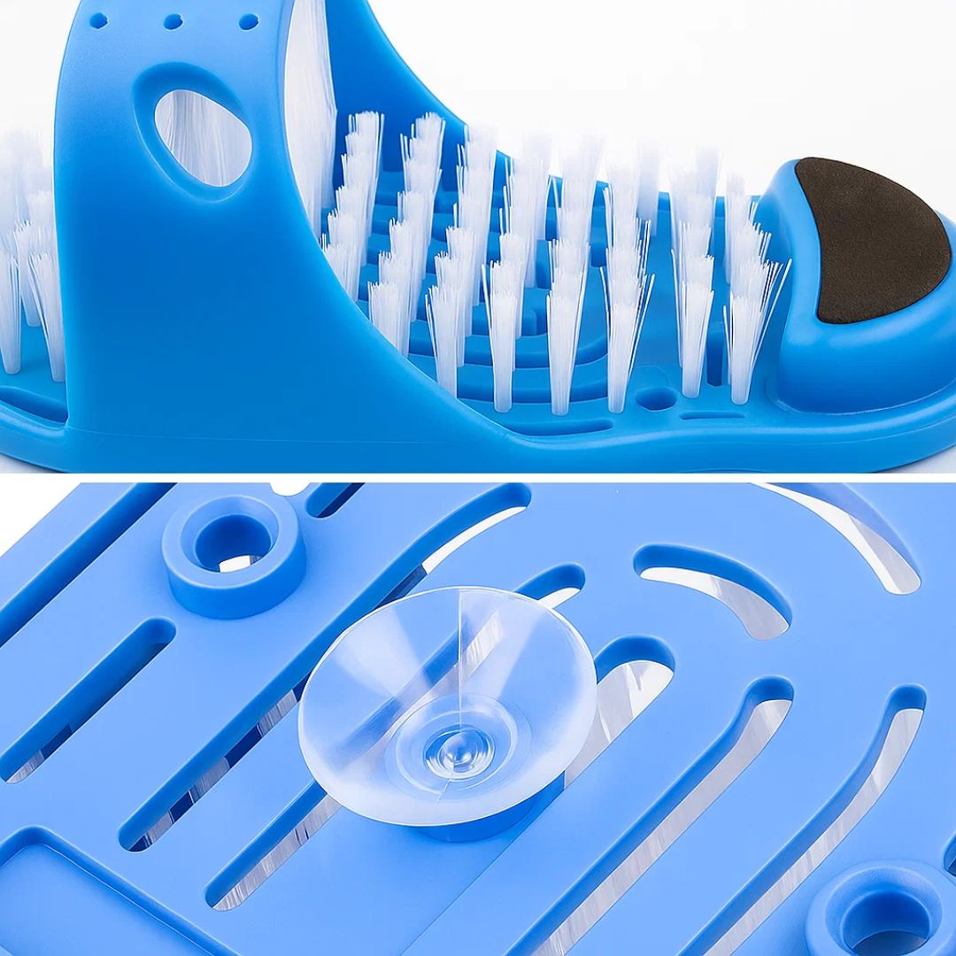 No-Bend Deep Clean Foot Massage – Suction-Cup Anti-Slip Design – Relieves Aches & Softens Skin Bowlift