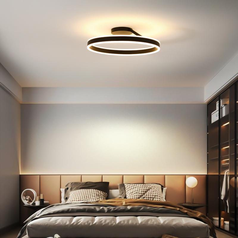 BowLift | RadiantGlimmer Ceiling Light - Luxurious golden LED lighting with metal elements