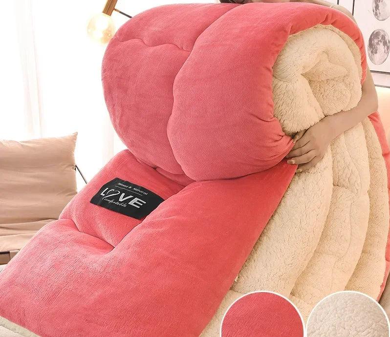 BowLift | Premium Double-Layer Flannel Fleece Winter Blanket | Extra-Large, Breathable & Ideal for Cozy Nights