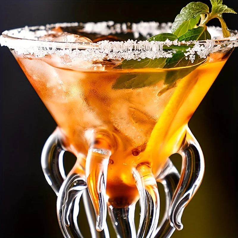 Unique, octopus-inspired cocktail glass Bowlift