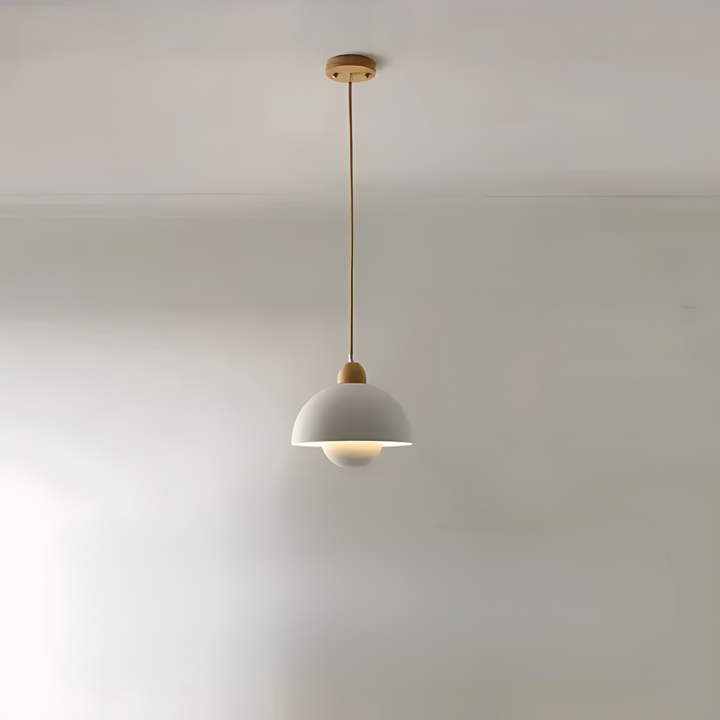 BowLift | Rustic Wooden Pendant Light for a Warm Atmospheric Look