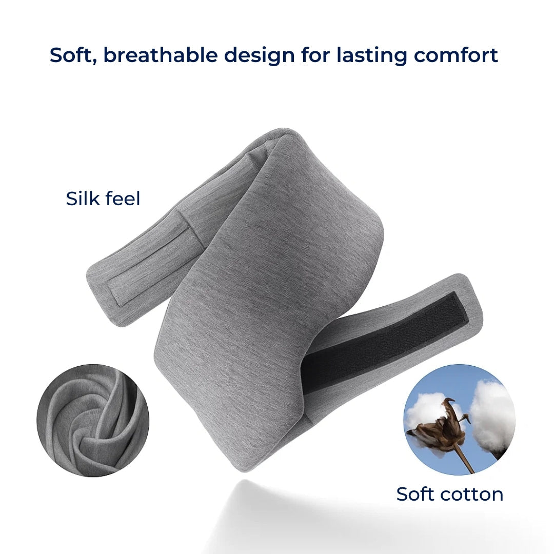 Total Light Blocking – Soft Cotton Comfort – Breathable Fit – Blocks All Light for Travel, Naps & Deep Sleep Bowlift