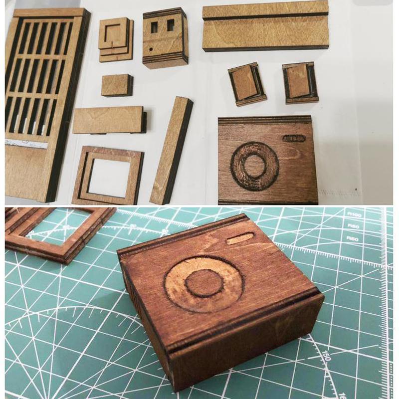 Assembly kit for DIY shelf decoration | Bowlift