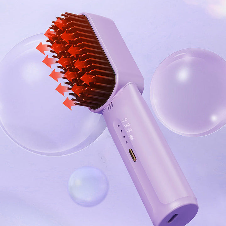 Mini Kombi Straightener Portable Wireless | Bowlift