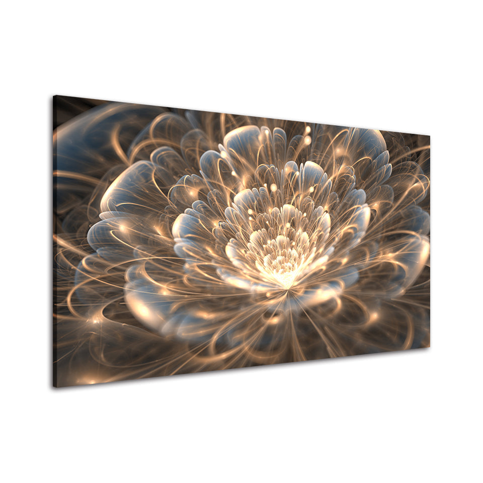 Mystical Flower - Canvas Wall Art Painting | Bowlift
