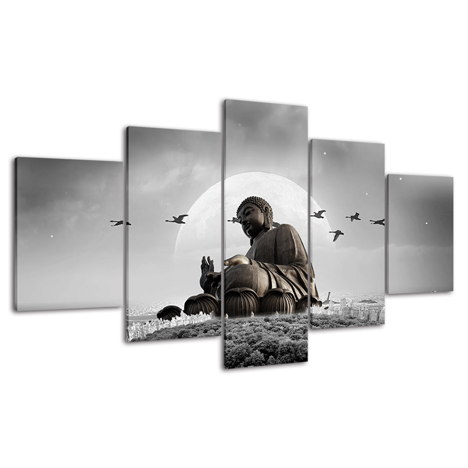 Buddha - Canvas Wall Art Painting | Bowlift