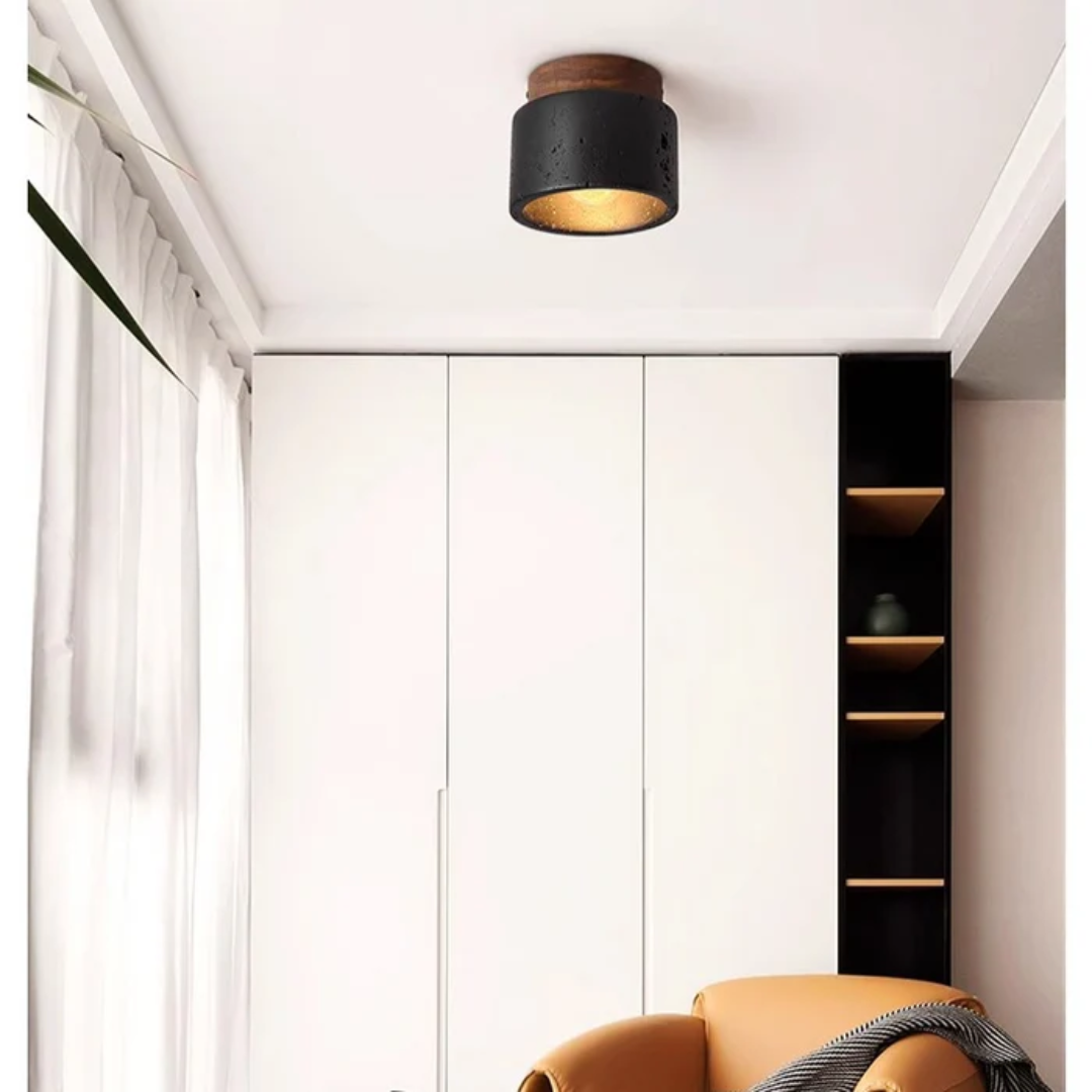 BowLift | Ceiling lamp with stone look