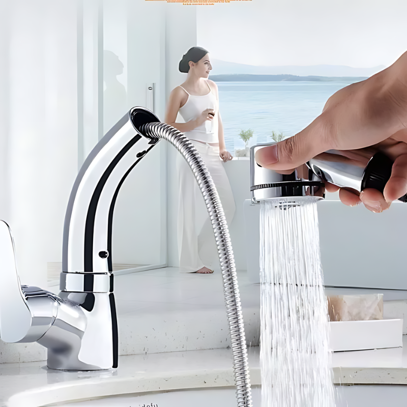 BowLift | Flexible Brass Faucet for Optimal Comfort