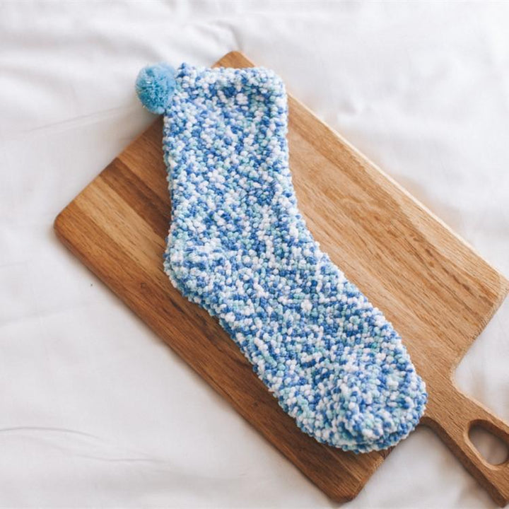 BowLift | Coral Fleece Cupcake Socks